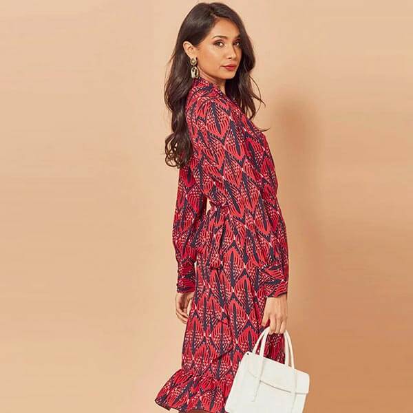 robe à épaulettes