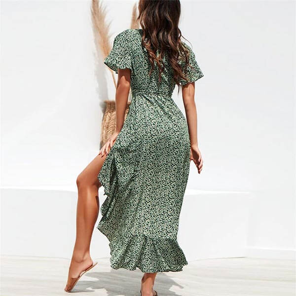 robe à pois portefeuille