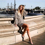 robe a sequin cache coeur