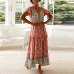 robe allaitement boheme