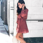 robe asymétrique courte