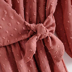 robe asymétrique dentelle