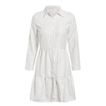 robe blanche automne