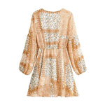 robe boheme doree