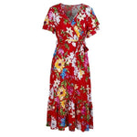 robe cache coeur en pagne