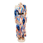robe cache coeur longue wax