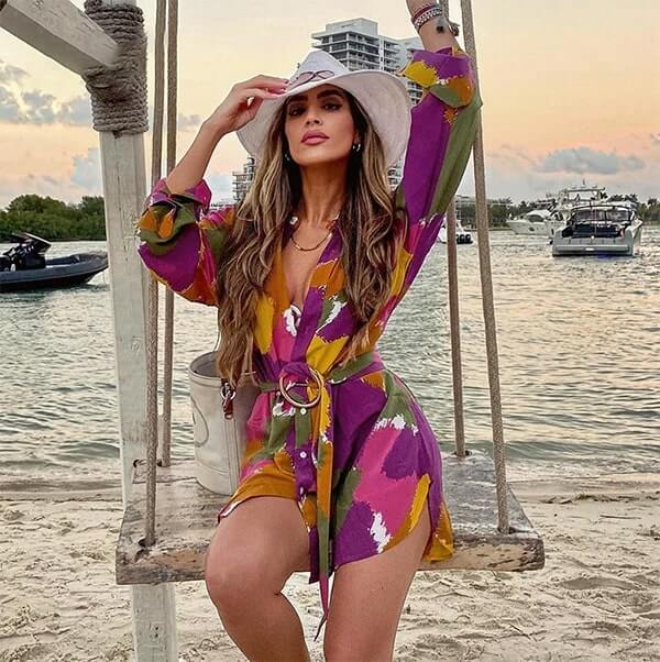 robe cache coeur wax