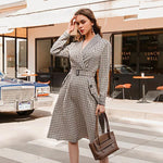 robe carreaux hiver