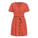 robe chemise ouverte