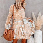 robe dorée cache coeur