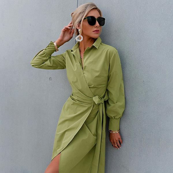 robe drapée cache coeur