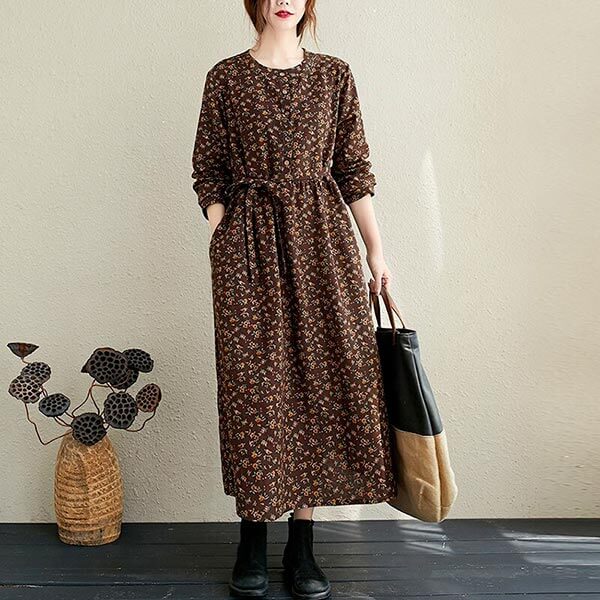 robe en lin portefeuille