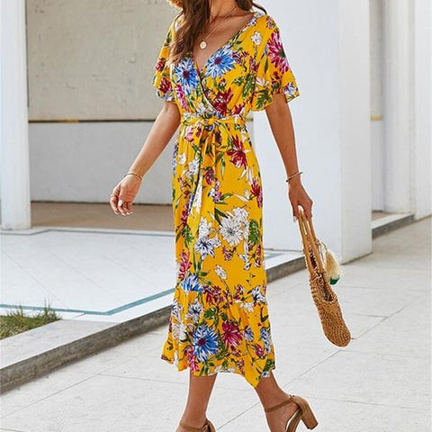 robe en pagne africain pour femme