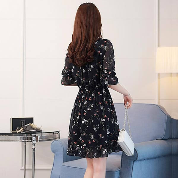 robe en soie courte