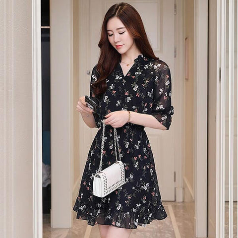robe en soie portefeuille