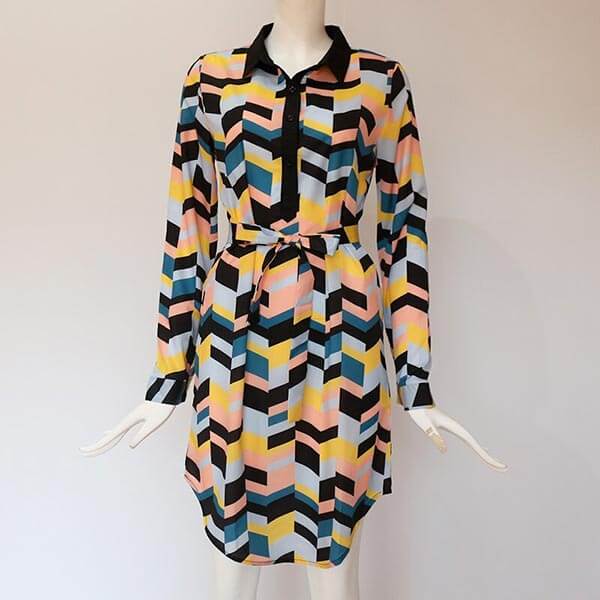 robe forme géométrique