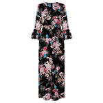 robe longue forte poitrine