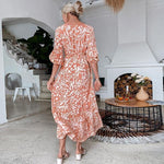 robe longue imprimé boheme