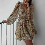 robe manche bouffante transparente