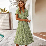 robe midi portefeuille
