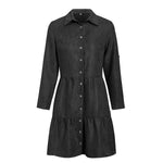 robe noire automne hiver