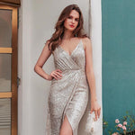 robe paillette portefeuille