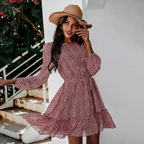Robe Portefeuille Féminine Robe Portefeuille Missufe Femme - Col V Et Manches Volants | Élégante Et Féminine Tenue Cocktail été Printemps Robe Portefeuille Féminine Robe Portefeuille Missufe Femme - Col V Et Manches Volants | Élégante Et Féminine Tenue Cocktail été Printemps
