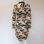 robe portefeuille colorée