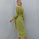 robe portefeuille drapée