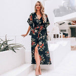 robe portefeuille en soie