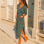robe portefeuille ethnique