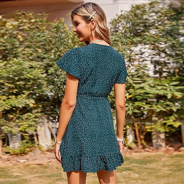robe portefeuille femme été