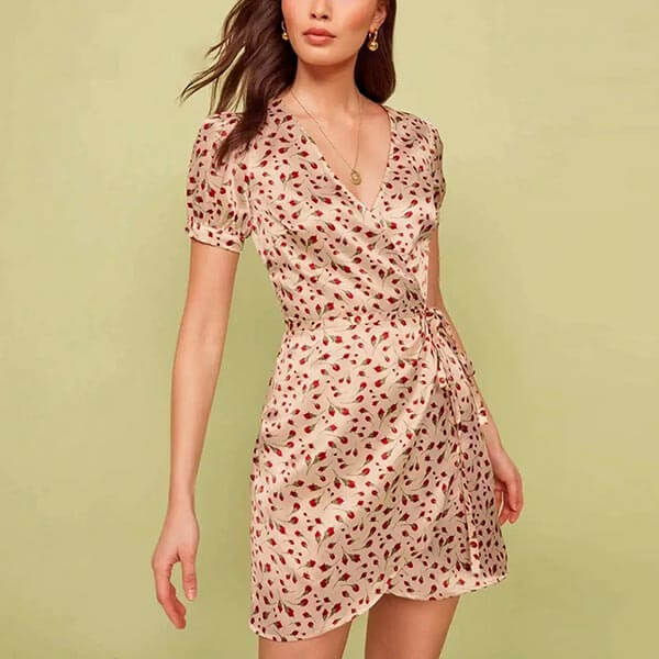 robe portefeuille japonisante
