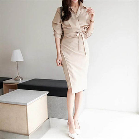 robe portefeuille luxe