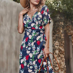 robe portefeuille maternité