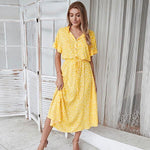 robe portefeuille mi-longue