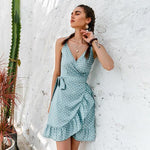 robe portefeuille moulante