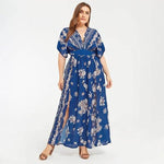 robe portefeuille pour femme ronde