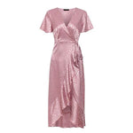 robe rose pale brillante