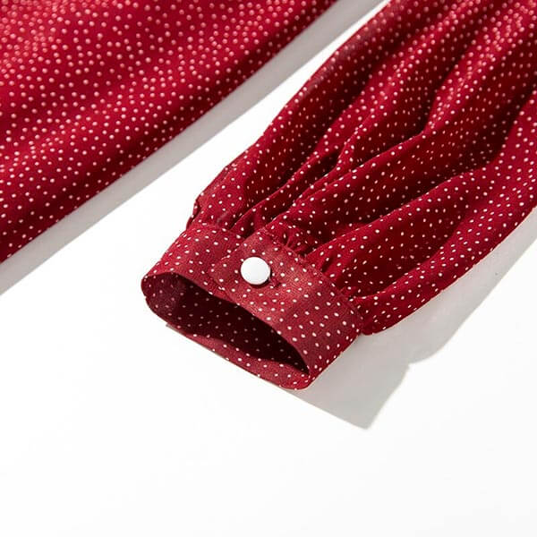 robe rouge mi longue femme