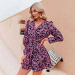 robe sexy rose et noir