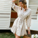 robe style champêtre chic