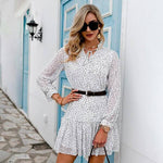 robe trapèze noire et blanche