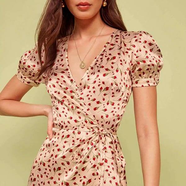 robe tulipe courte