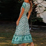 robe verte annee 50