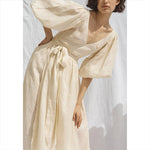 robe chemise longue coton