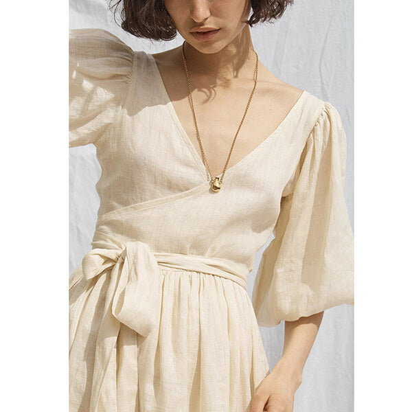 robe chemisier longue coton