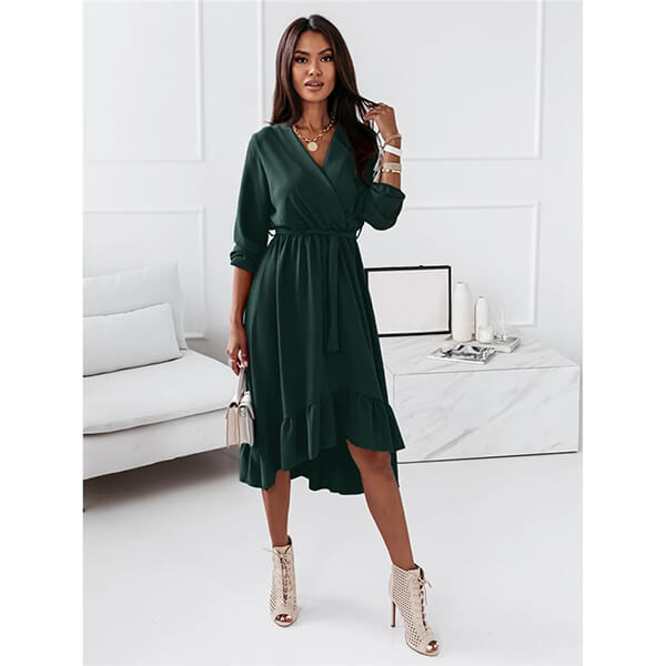 robe longue plus courte devant que derrière