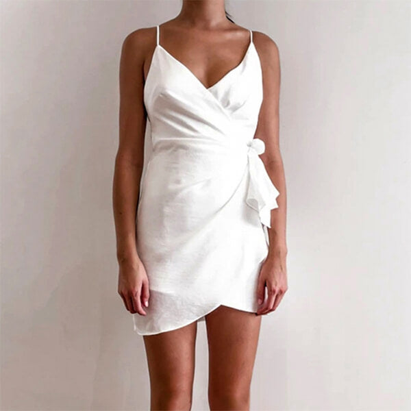 robe portefeuille bretelle
