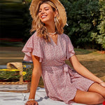 robe portefeuille fluide